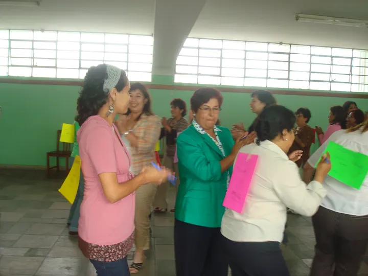 Dinámica grupal con docentes · PRONAFCAP